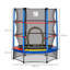 Hawkinge Freeport Park ft Round Backyard Trampoline with Safety Enclosure-1563704754