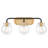 Sandroyd 3 - Light Bathroom Steel Dimmable Vanity Light-1201022847