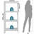 Harless Etagere Bookcase - 4-Tier Open Shelf, Industrial Storage Unit-2133122635