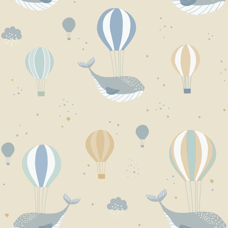 Celestial Sea Wallpaper, Yellow