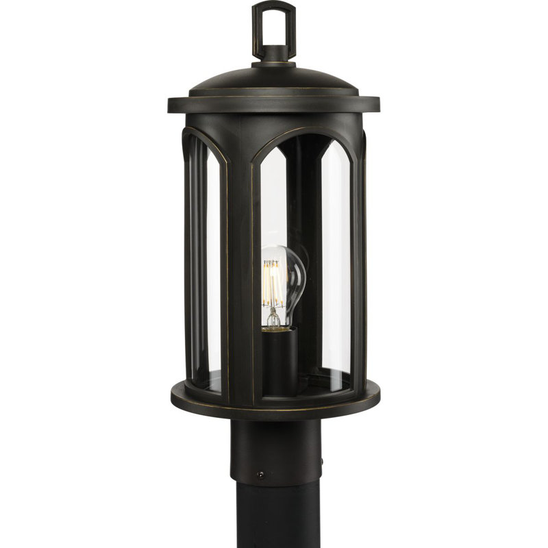 Tête de lanterne câblée à 1 lumière H 16,75 po Holmgren