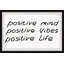 Positivity - Single Picture Frame Painting-524648702