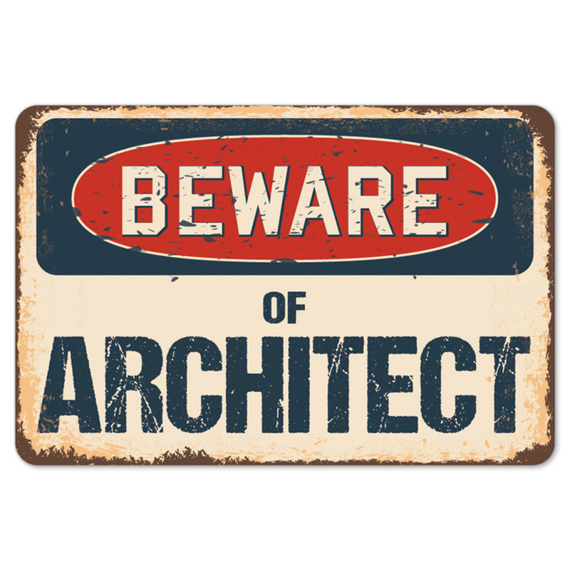 Decal-Architect_Beware Of Architect