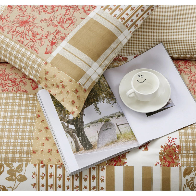 Cotton Duvet Cover Set, Super King Duvet Cover  + 2 Standard Pillowcases