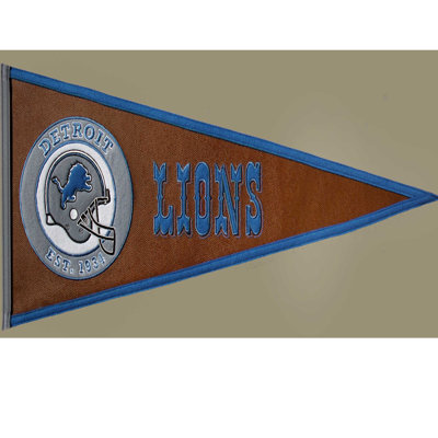 Fanion en laine 13 x 32 po NFL Pigskin Traditions