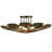 Danzel Glass Semi Flush Mount