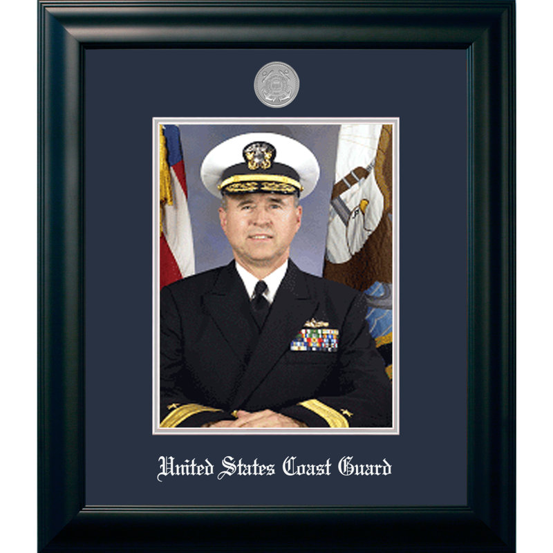 Coast Guard Portrait Picture Frame
