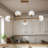 Marjy 5 - Light Dimmable Geometric Chandelier