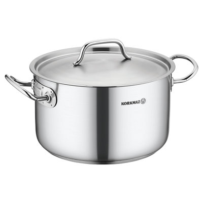 Cocotte en acier inoxydable Korkmaz