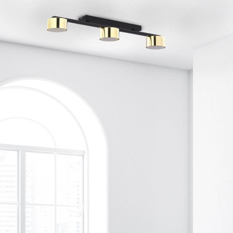 Dallas Flush Mount, Gold