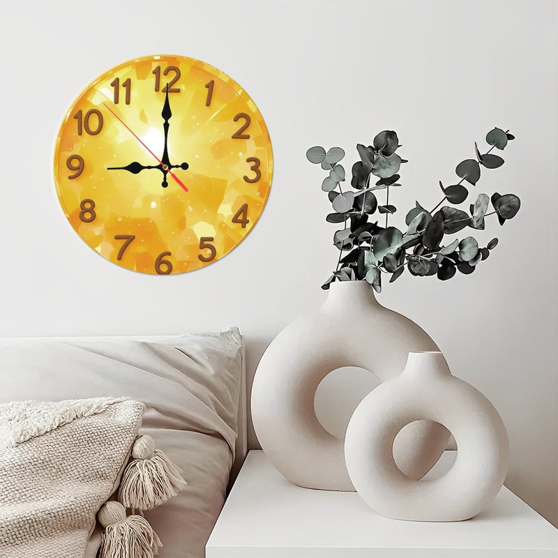 Horloge dorée