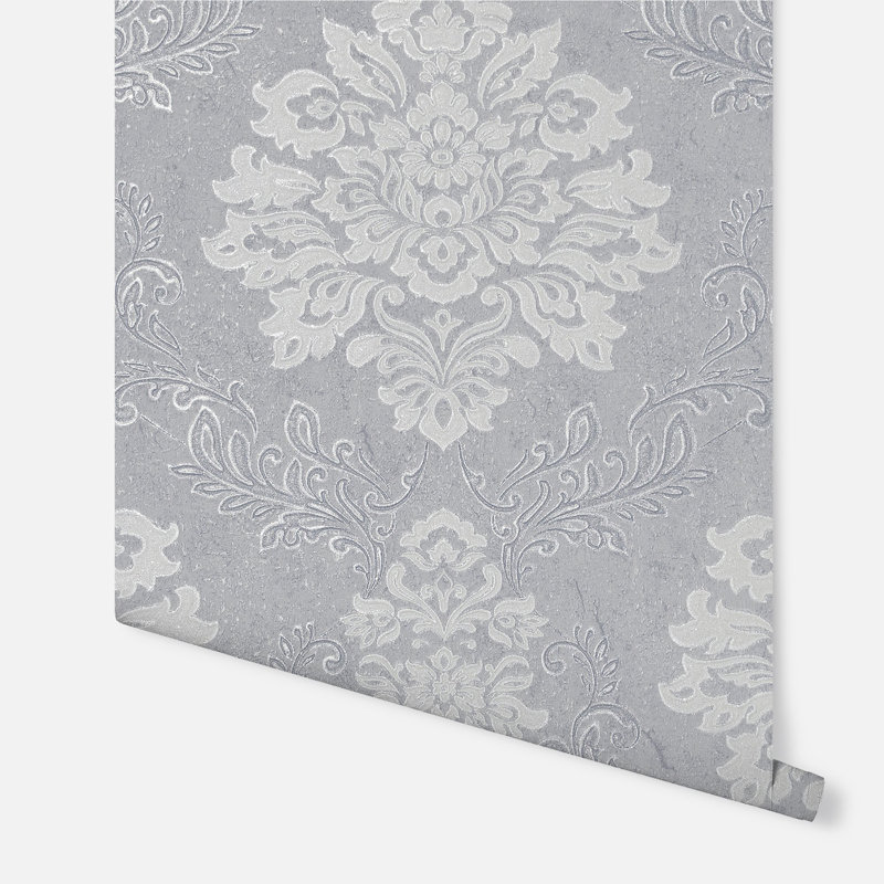 Harriet Wallpaper, Gray