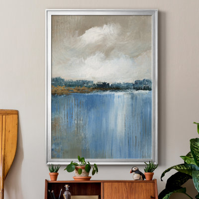 Vent et eau - Peinture encadrée