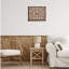 «Mosaic Style Howdy», art mural encadré sur toile flottante-1090839798-1090839802