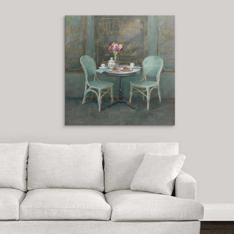 « joy of paris ii », impression Danhui Nai, H 35 po x l 35 po x P 1,5 po, Toile