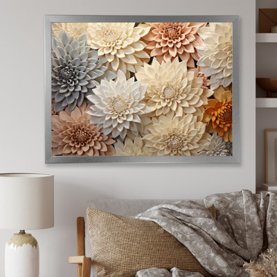 Minimalisme mamans peinture en beige I - mamans, impressions sur toile