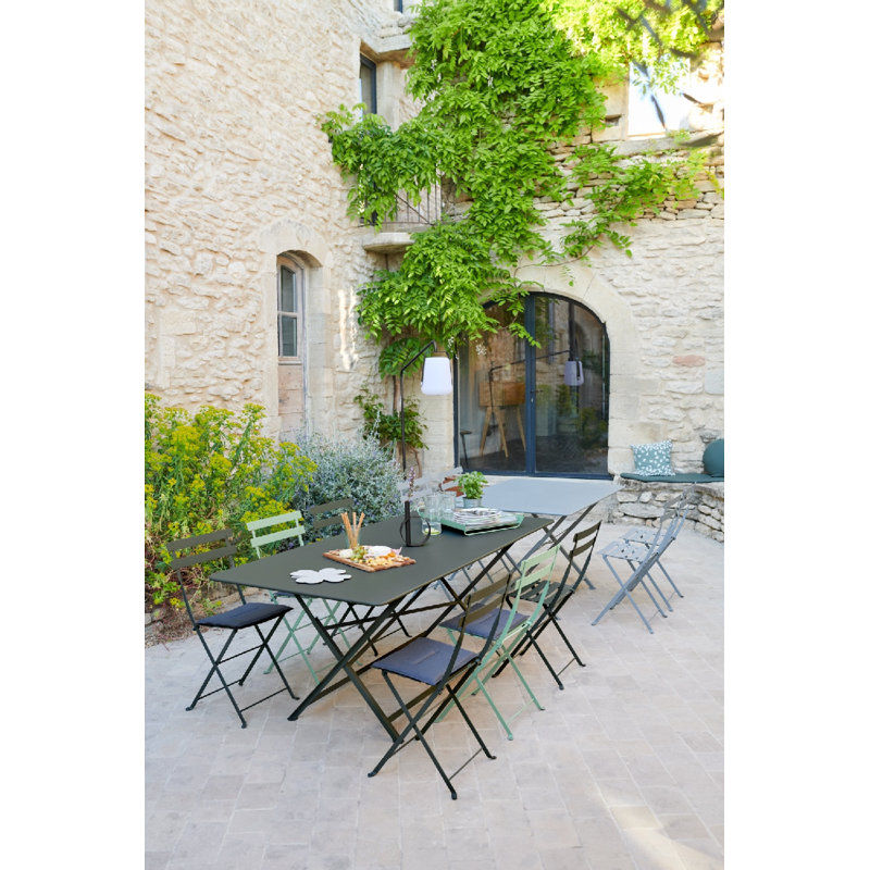 Bistro Outdoor Dining Side Chair, Clay Gray