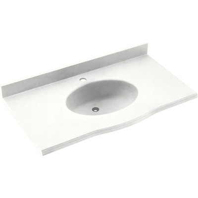 Plateau de meuble-lavabo simple 25 po Europa