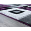 Tapis mauve à motif géométrique Zabala-433734716