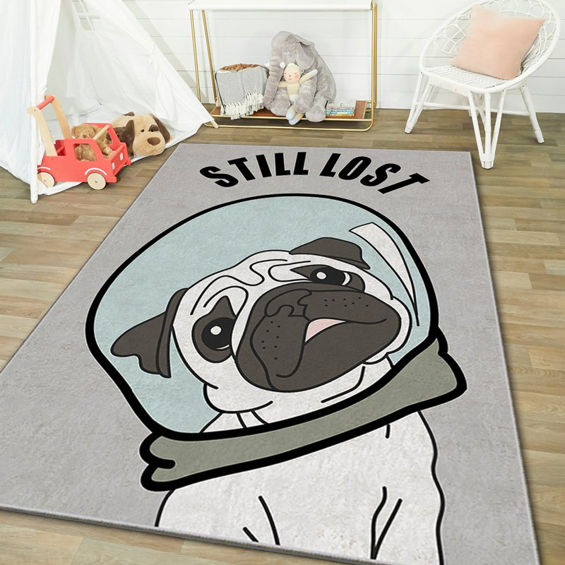 Luxurious Area Rug (2.6 x 4.6 Feet), 100% Polyester, 740 g/m² | Soft Velvet Fabric, Non-Slip Felt Dot Underside, Laminated Sponge for Comfort | Antibacterial, Machine Washable at 30°C | Elegant Home Décor