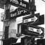 «New York City», impression encadrée en noir et blanc | Décoration intérieure