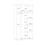 Rajish Manufactured Wood Wardrobe
