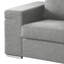 Fauteuil gris avec structure en bois franc, 65,4 lb. Poids, fabrication impressionnante, poids