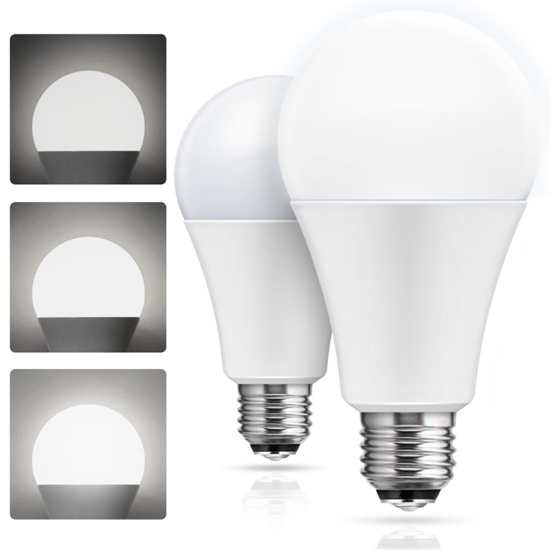 Ampoules à DEL 3 voies A21 E26 / moyenne (standard), équivalent 50/100 / 150W