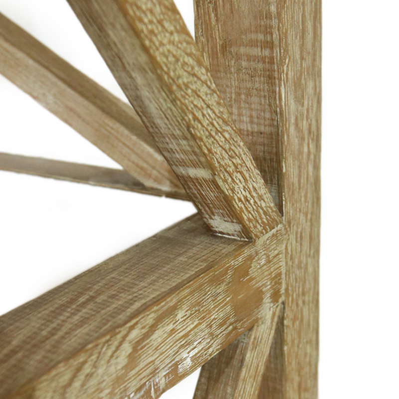 Bibliothèque étagère en marbre et en bois 71 niveaux H 71,75 po x l 35,75 po