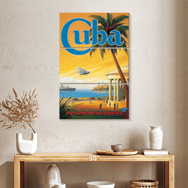 Gillard Visit Cuba, 38" H x 24" W