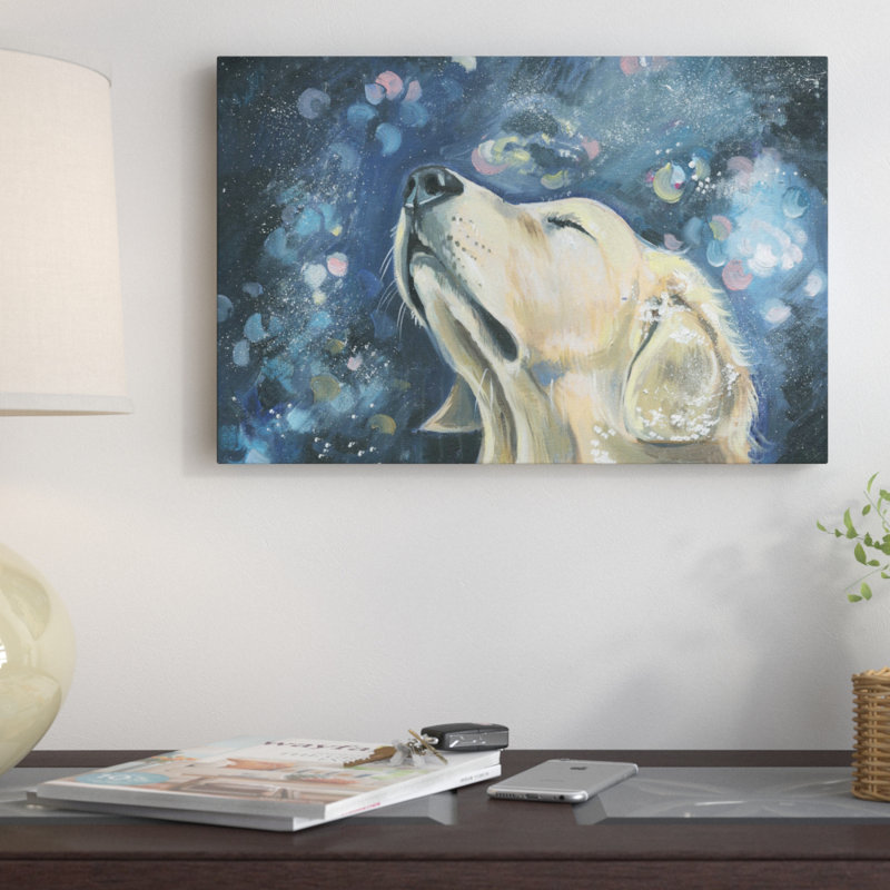 «Head in the Clouds» par Eyre Tarney, reproduction d'art sur toile tendue, H 30 po x l 45 po x P 1,5 po