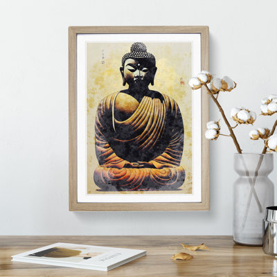 Mesmerising Buddha - Framed Print