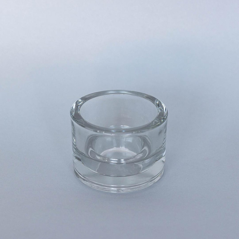 Plain Clear Tealight Candle Holder