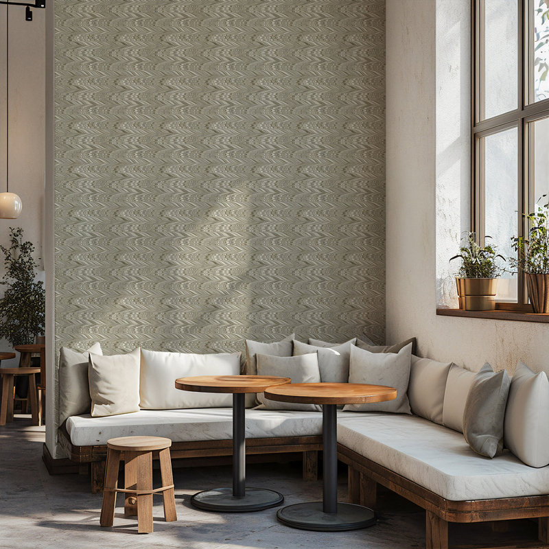 EndPaper - Wallpaper, Cashmere, Faux Grasscloth, Non-Pasted