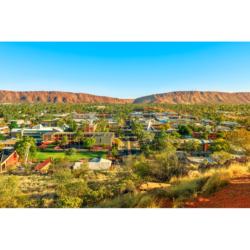 Alice Springs 1 Piece Wrapped Canvas Wall Art, 20cm H x 30cm W