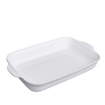 9x13 Rectangle Stoneware Baking Dish Cream - Figmint™