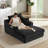 47.2" W Compression Corduroy Chaise Lounge, Deep Seat Sofa with Cup Holder and Storage Bag, No Assembly Required-749966346