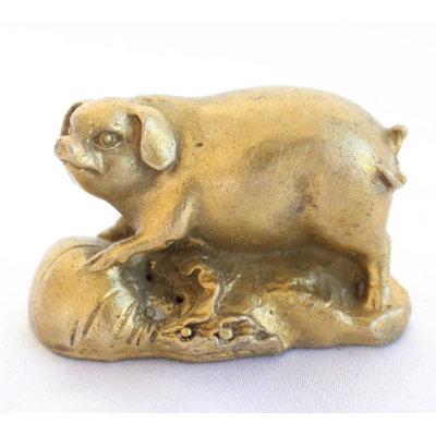 Figurine de cochon Archuleta