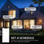 Ventilateur de plafond intelligent Apex avec télécommande, ensemble d'éclairage inclus, fonctionne avec l'assistant Google et Amazon Alexa, raccourci Siri.-2121194883-2110854772