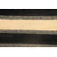 Tapis beige noué à la main de conception unique 2 pi 6 po x 4 pi 3 po