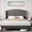 Gytle Wingback Bed-960364363-960364361