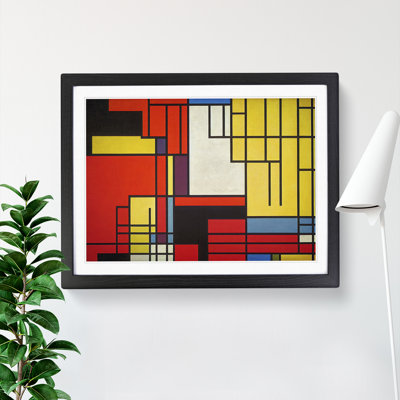 Cubism Abstract Vol.4 - Single Picture Frame Print