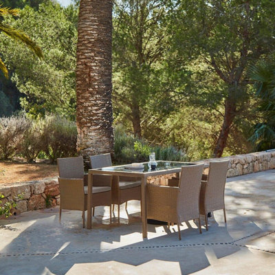 Ahmid - Person 150Cm L Outdoor Table Set