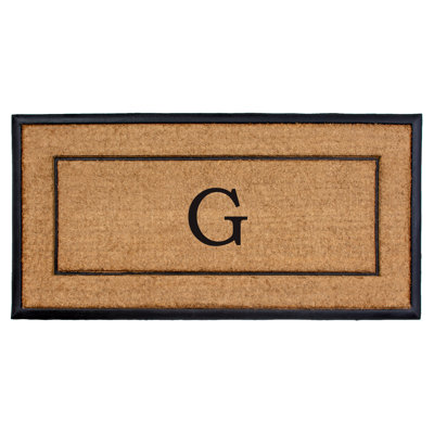 Paillasson "The General", lettre G