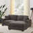 Dark Gray Polyester Blend