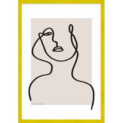 Figure and Form 3 by Romina Gadler - Framed Wall Art