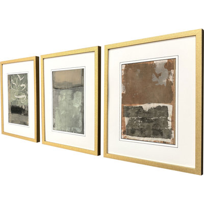 Textural Echo II Framed Art