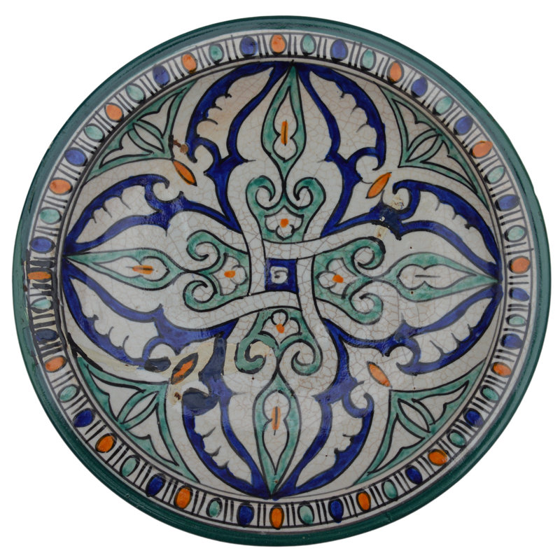 Handmade Ceramic Decorative Plate