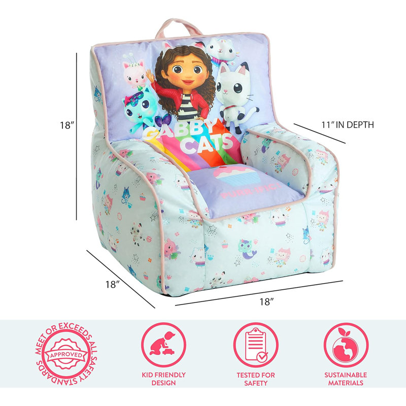 Fauteuil à billes Gabby's Dollhouse Kids