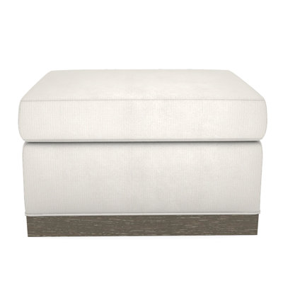 Fisher Plinth Base Ottoman